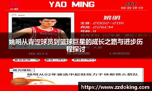 姚明从青涩球员到篮球巨星的成长之路与进步历程探讨